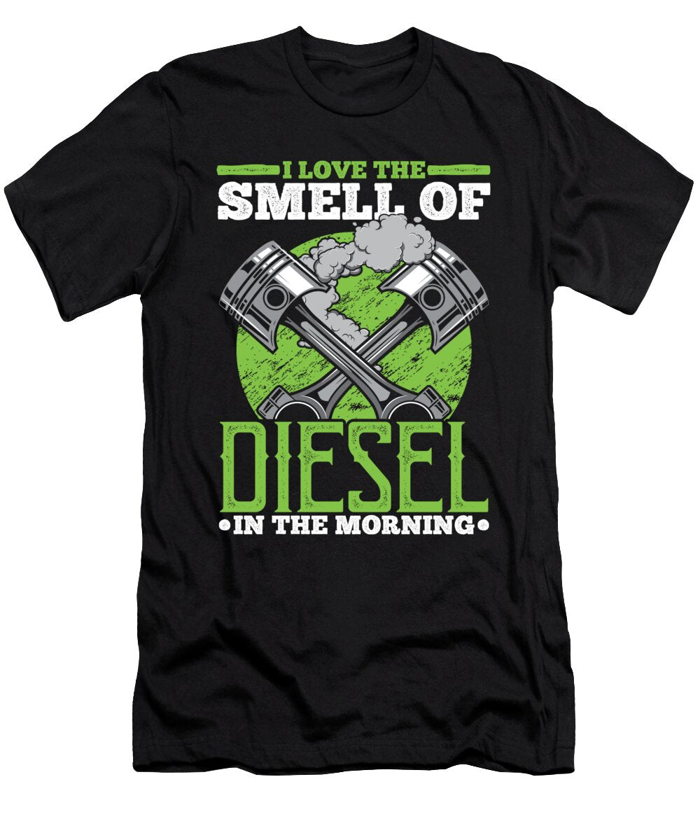 I Love the Smell of Diesel in Morning Steven Zimmer T-Shirt
