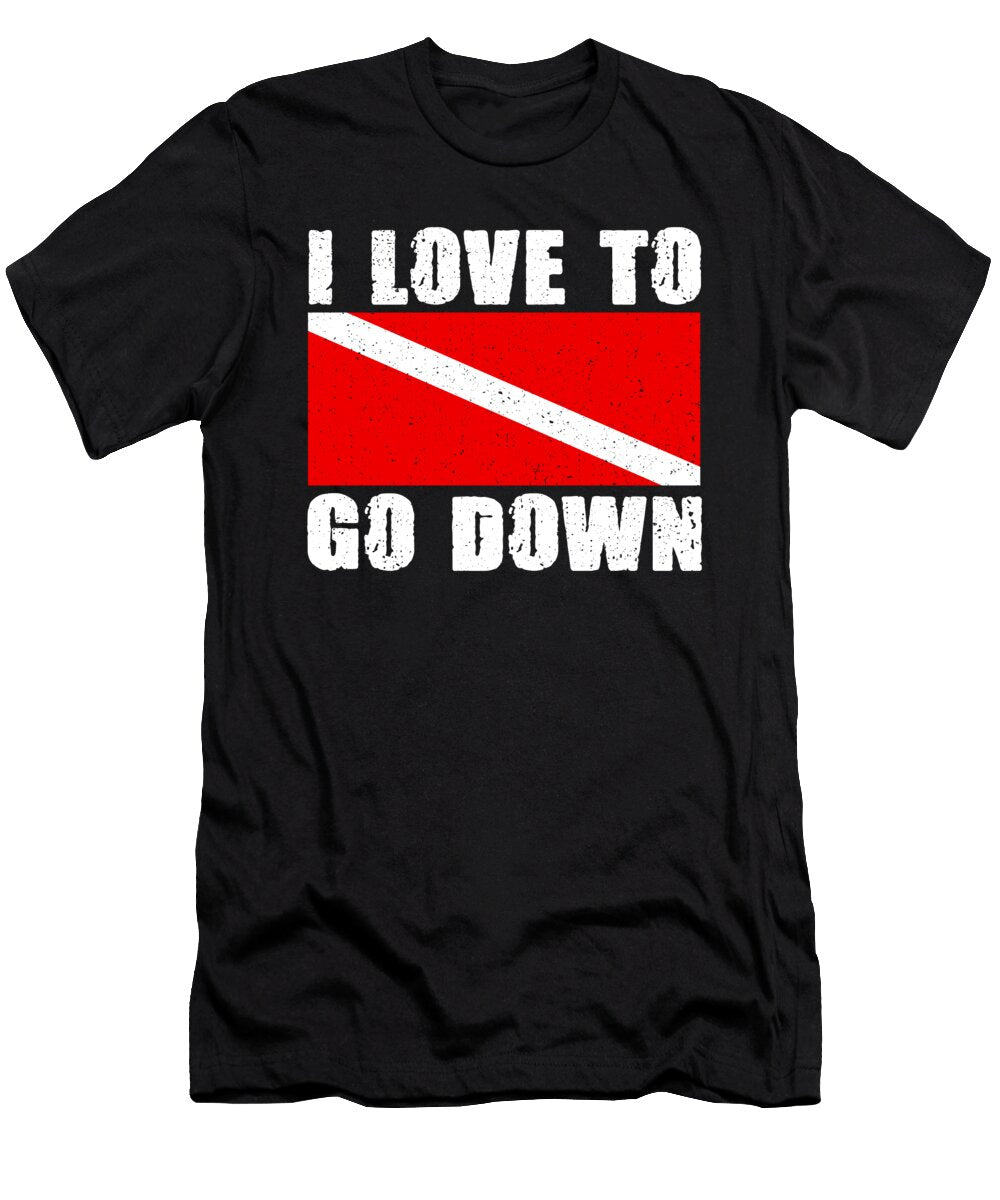 I Love to Go Down Do Tran Quang T-Shirt