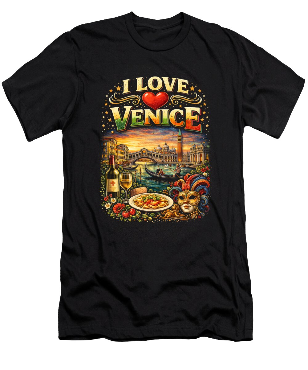 I Love Venice John Lutheran T-Shirt