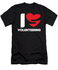 I Love Volunteering Heart Volunteer Volunteers Rescue Gift Thomas Larch T-Shirt