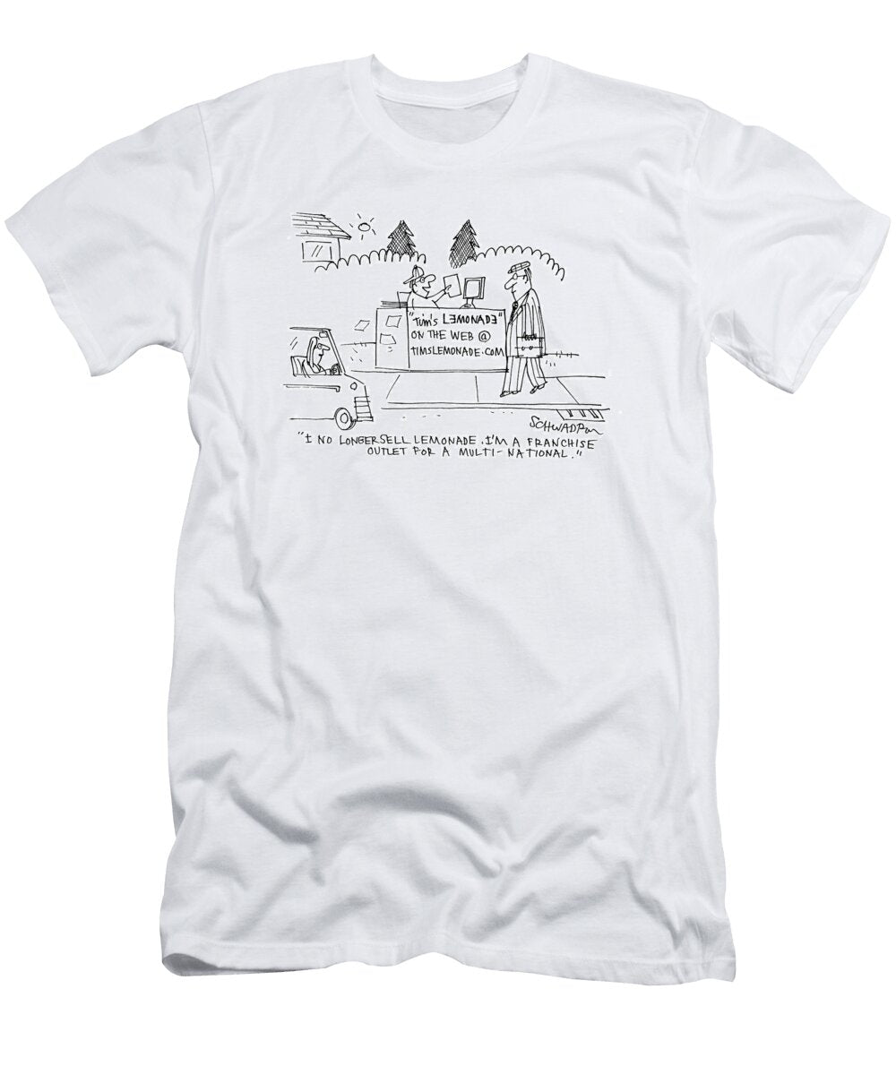 I No Longer Sell Lemonade Im a Franchise Outlet for Harley Schwadron No Index T-Shirt