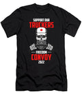 I Support Our Truckers Freedom Convoy 2022 Maltiben Patel T-Shirt