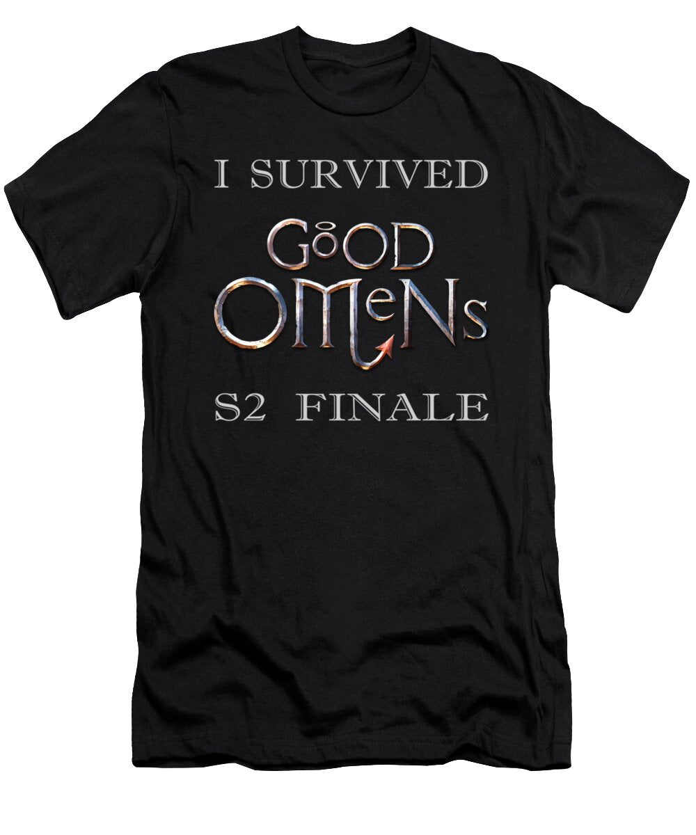 I Survived Good Omens S2 Finale Kids Freya Gordon T-Shirt