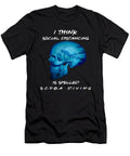 I Think Social Distancing Is Spelled Scuba Diving Do Tran Quang T-Shirt