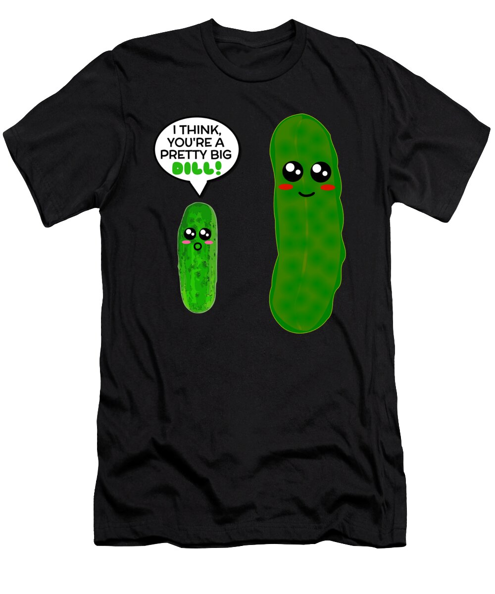 I Think Youre a Pretty Big Dill Funny Dill Pickle Pun Dogboo T-Shirt