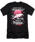 I Want to Become a Marine Biologist So My Life Has Porpoise Ocean Biology Student Graduation Gift Marine Diver Sea Life Lover Sifou Store T-Shirt