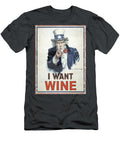 I Want Wine Jon Neidert T-Shirt