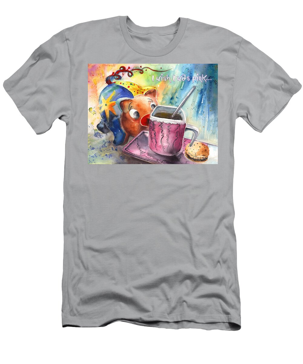 I Wish I Was Pink Miki De Goodaboom T-Shirt