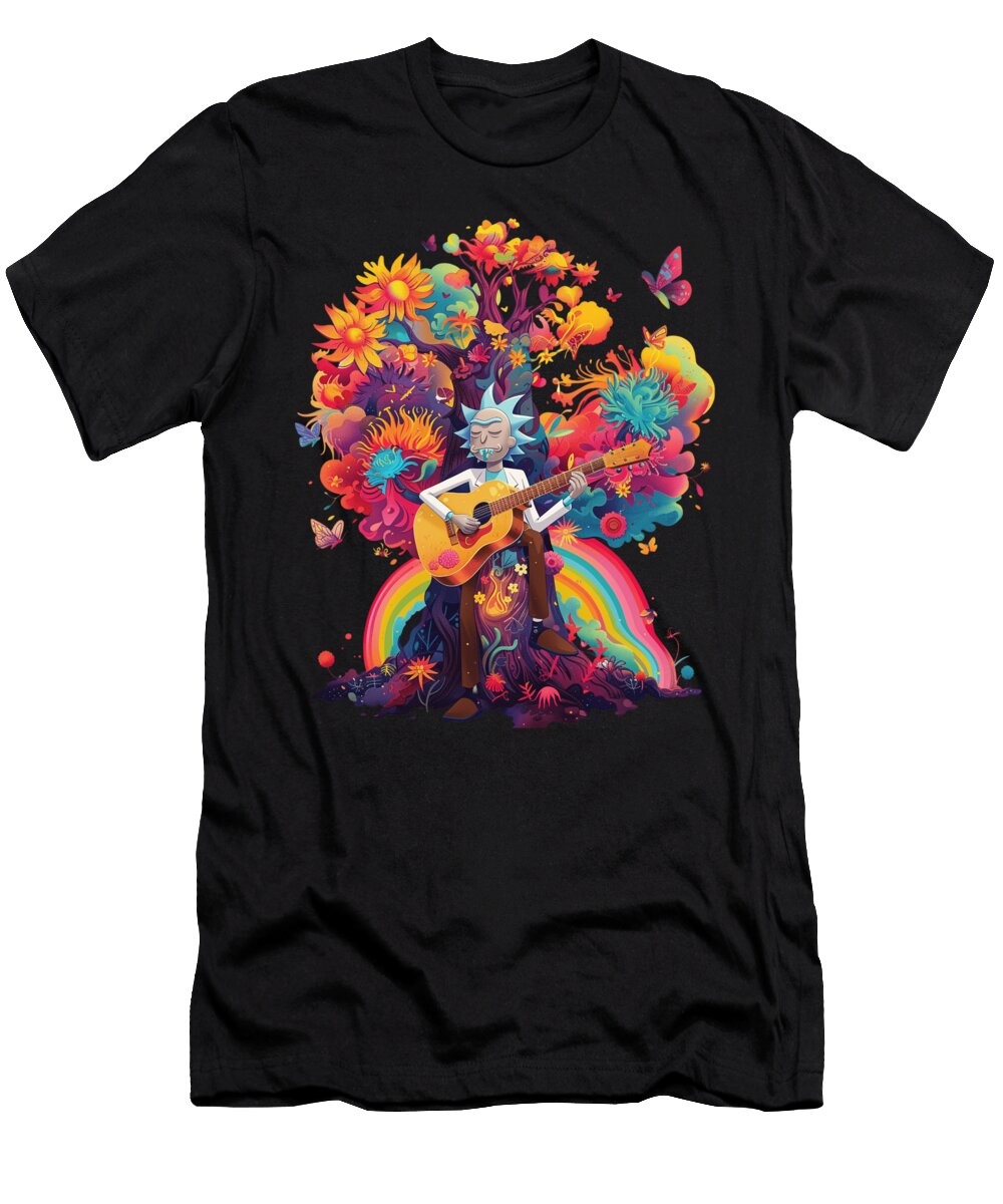 Ice Cream Planet Delight Doris Santiago Art T-Shirt