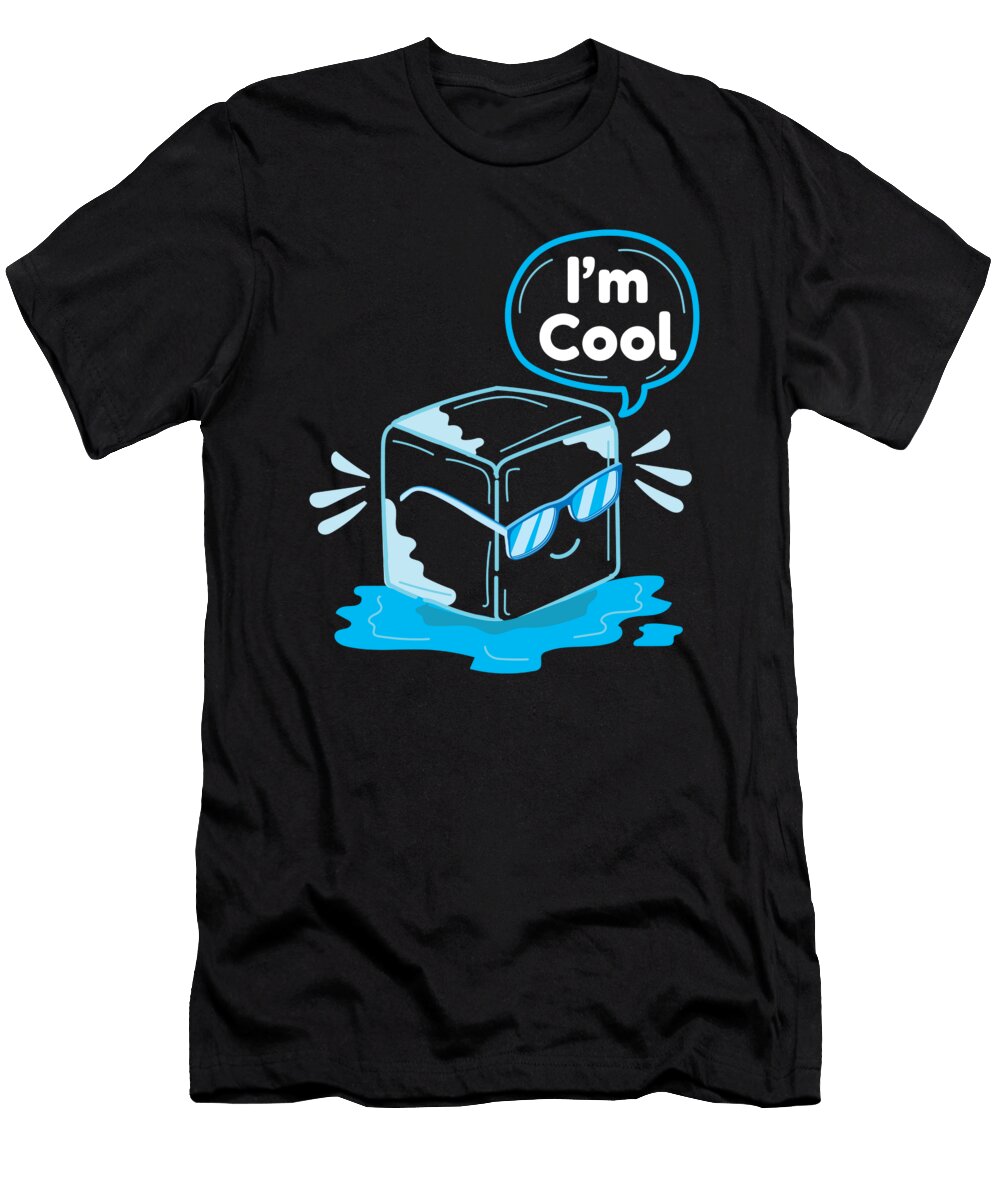 Ice Cube Im Cool Ice Drink Summer Moon T-Shirt