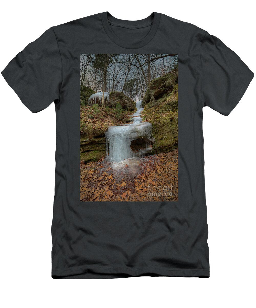 Ice Falls Larry Braun T-Shirt