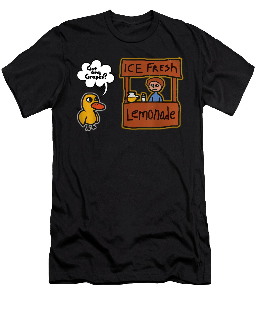 Ice Fresh Lemonade Got Any Grapes Alan Olivia T-Shirt