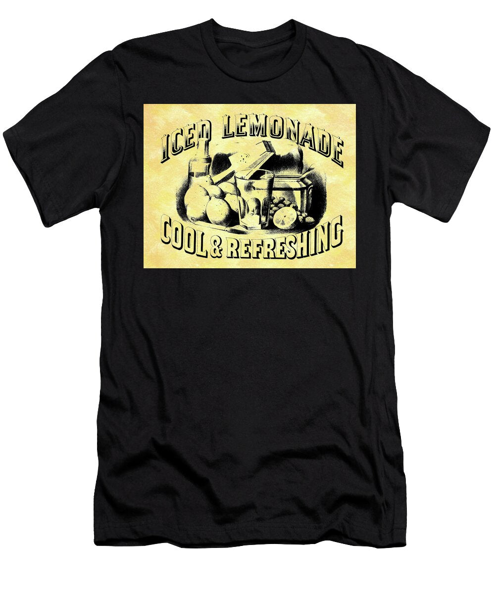 Iced Lemonade Cool Refreshing Summer Decor Uwe Stoeter T-Shirt
