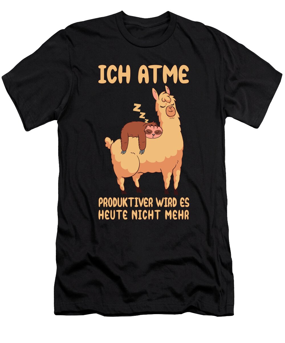 Ich Atme Produktiver Wird Es Heute Nicht Mehr Tenshirt T-Shirt