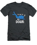 Id Love to Go Down Design Diving Ocean Ari Shok T-Shirt