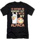 Id Rather Be Hanging Out with My Alpaca Tenshirt T-Shirt