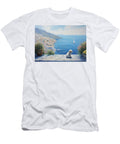Idyllic Mediterranean Town Poodle Dog 01 Gamba Orianthi Gamba Orianthi T-Shirt