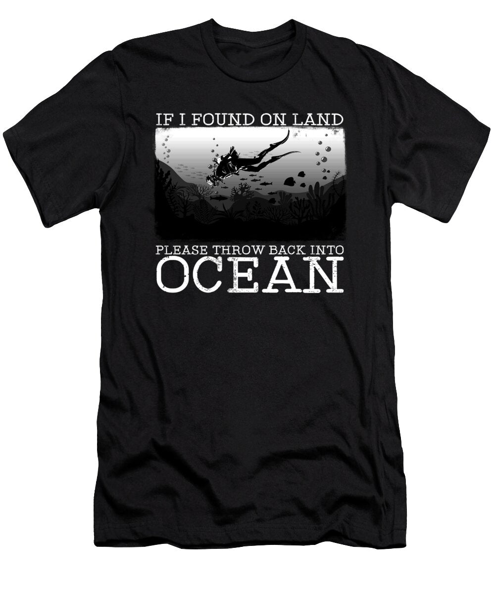 If I Found on Land Please Throw Back Into Ocean Do Tran Quang T-Shirt