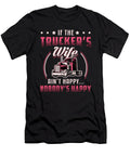 If the Truckers Wife Truck Driver Wife Funny Tshirtconcepts Marvin Poppe T-Shirt