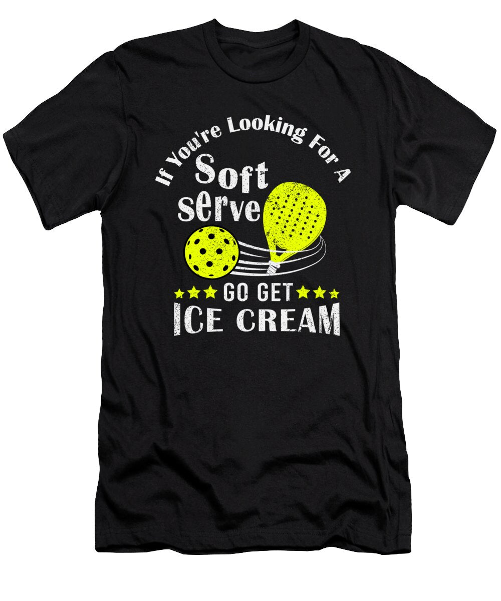 If Youre Looking for a Soft Serve Go Get Ice Cream Mohssine Allali T-Shirt