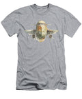 Illustrated Airplane Watercolor 185 Mad Paperairplanes T-Shirt