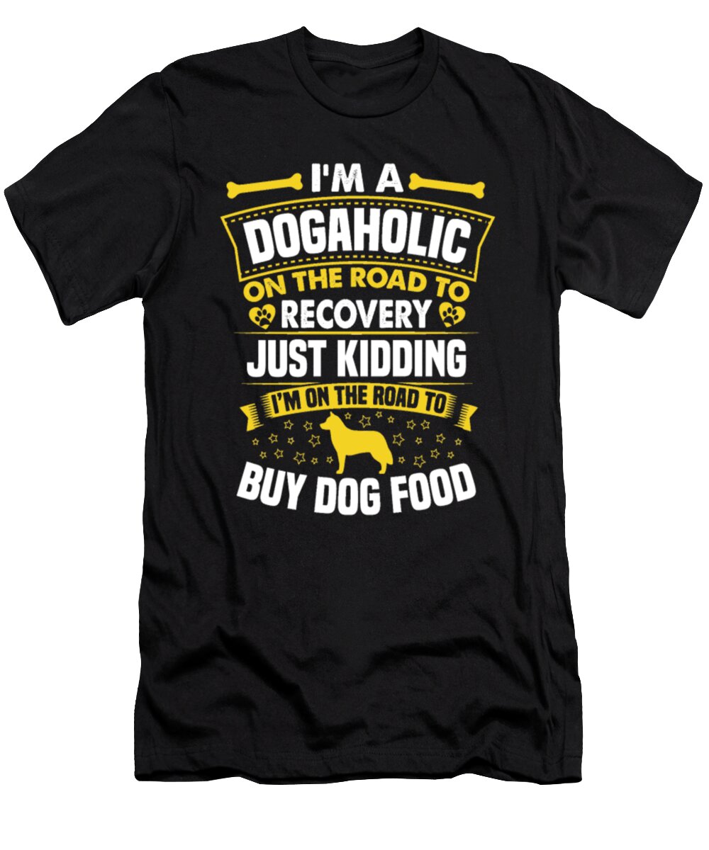 Im a Dogaholic Husky Dog Tinh Tran Le Thanh T-Shirt