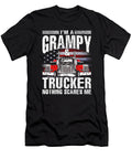 Im a Grampy and Trucker Nothing Scares Me Father Fathers Day Dhbubble T-Shirt