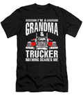Im a Grandma and Trucker Truck Driver Father Fathers Day Gift Dhbubble T-Shirt