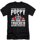 Im a Poppy and Trucker Truck Driver Father Fathers Day Gift Dhbubble T-Shirt