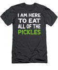Im Here to Eat All of the Pickles Funny Martyg Islag T-Shirt