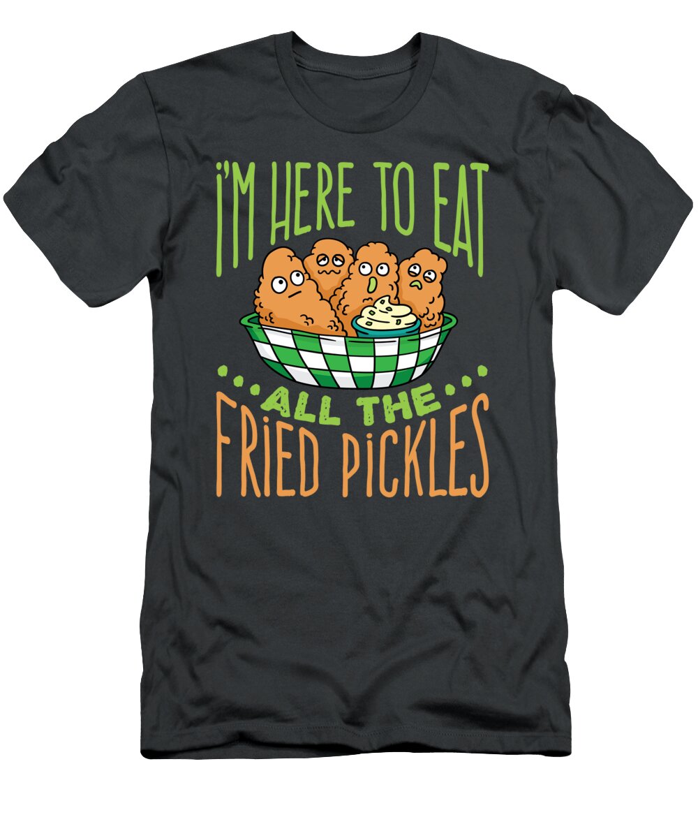Im Here to Eat All the Fried Pickles Sibainu T-Shirt