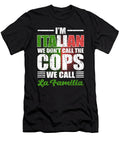 Im Italian We Dont Call the Cops We Call Family Italy Alessandra Roth T-Shirt