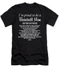 Im Proud to Be a Baseball Mom Tinh Tran Le Thanh T-Shirt