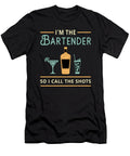 Im the Bartender Alcohol Bar Cocktail Funny Gift Tshirtconcepts Marvin Poppe T-Shirt