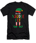 Im the Noodle Elf Matching Christmas Vintage and Words T-Shirt