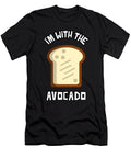 Im with the Avocado Toast Funny Halloween Costume Alessandra Roth T-Shirt
