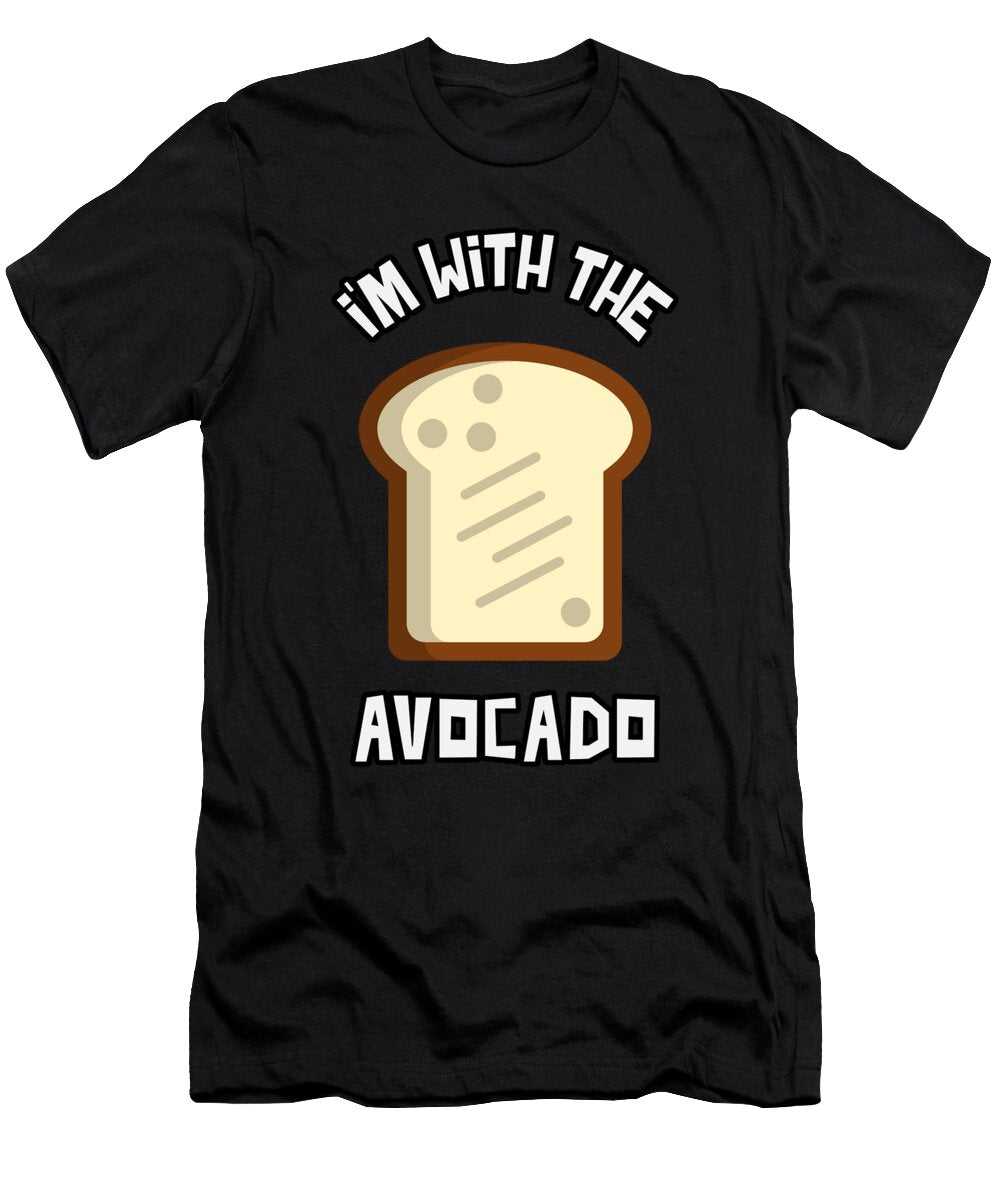 Im with the Avocado Toast Funny Halloween Costume Alessandra Roth T-Shirt