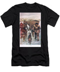In Harness Across the Ice Illustration From the Romance of Canada Wrs Stott T-Shirt