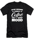 In My Defense Barista Roaster Cafe Roasting Funny Coffee Crazy Squirrel T-Shirt