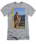 Inca Woman with Baby Alpaca Patricia Hofmeester T-Shirt