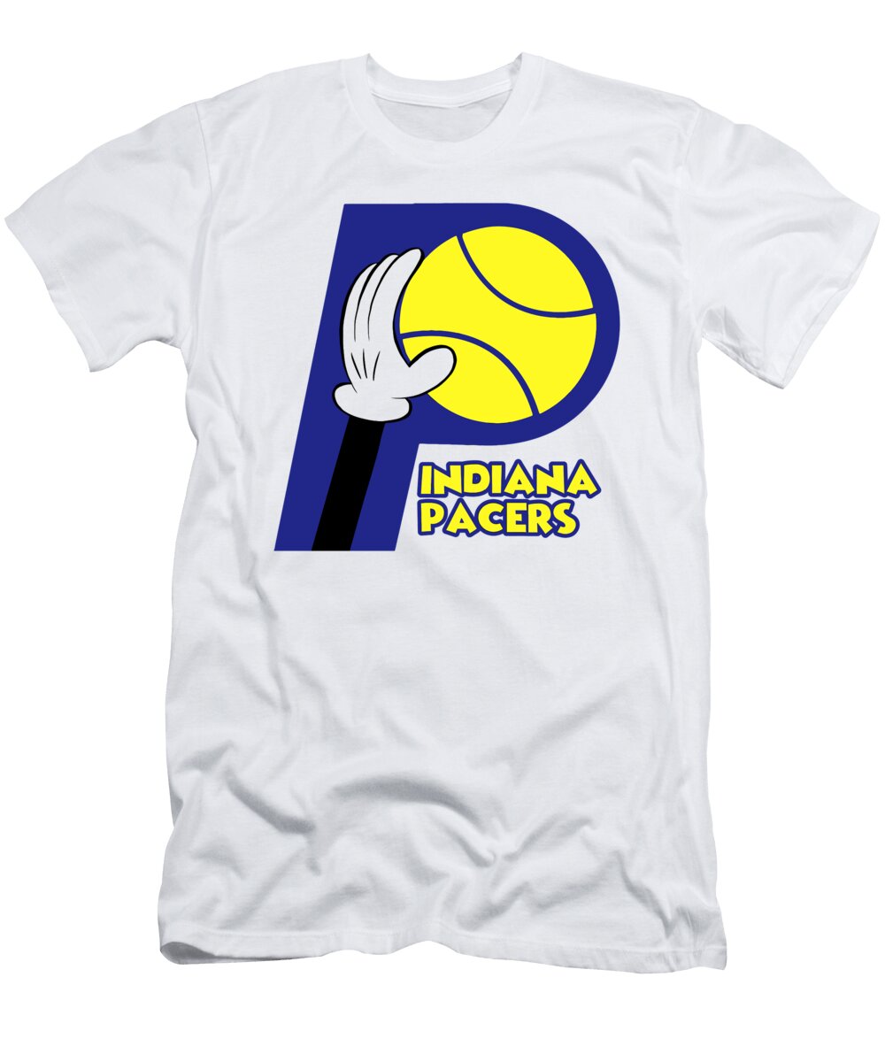 Indiana Pacers Rosa English T-Shirt