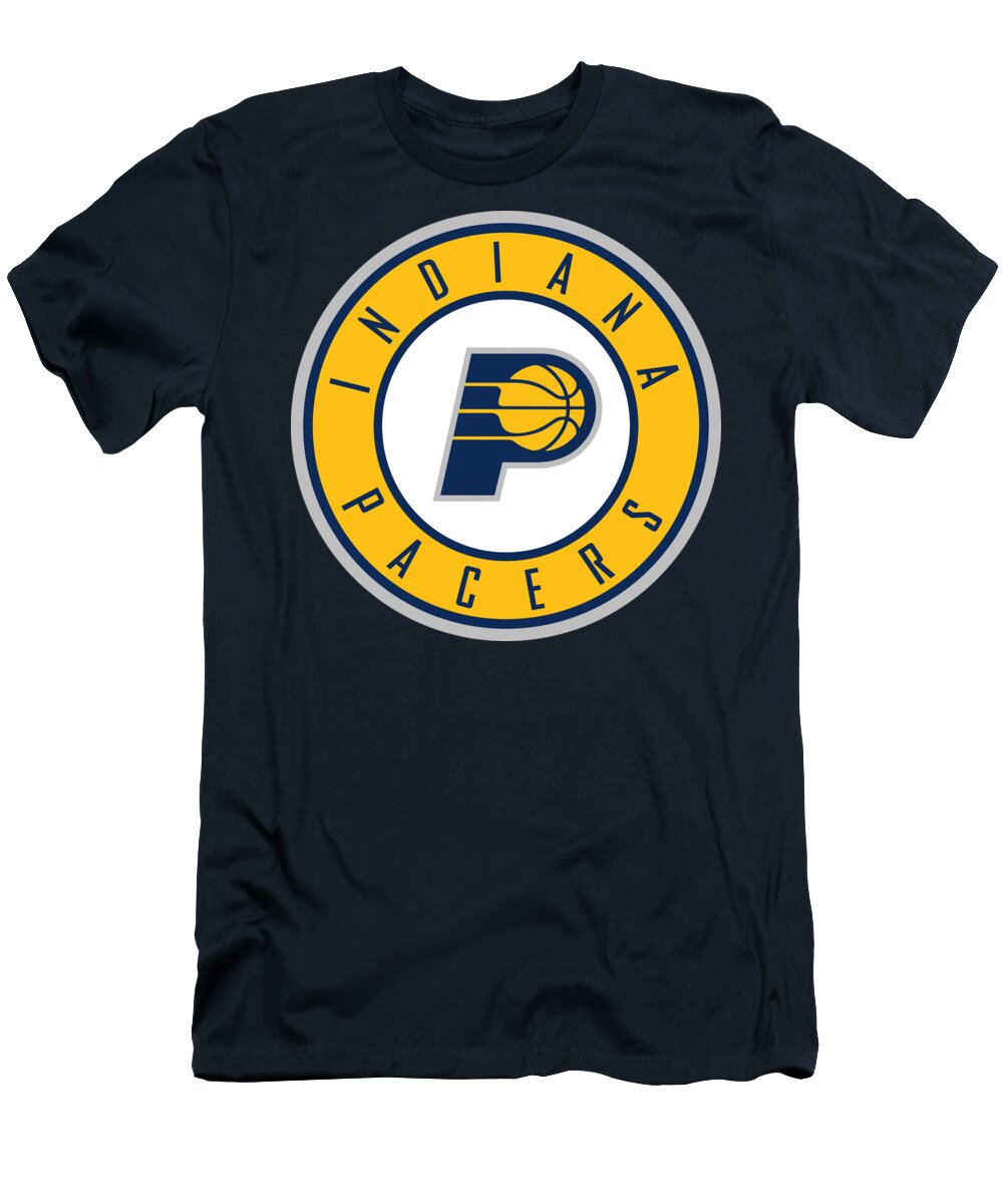 Indiana Pacers Team Logo Eaton Nancy a T-Shirt