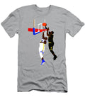 Intense Basketball Dunk Moment Kenvin Tran T-Shirt