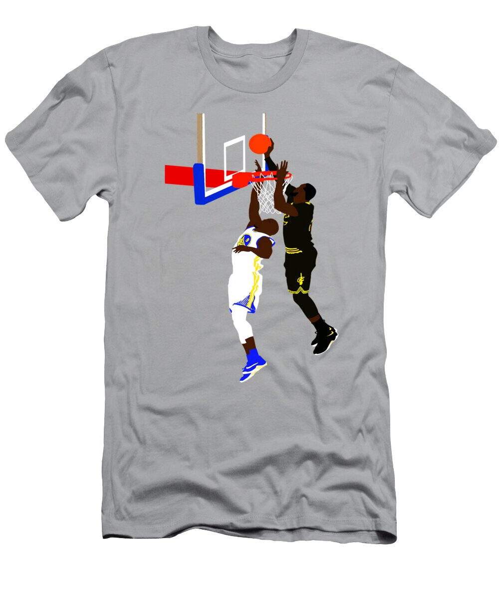 Intense Basketball Dunk Moment Kenvin Tran T-Shirt