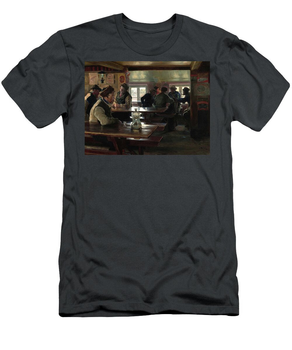 Interior of a Tavern 1886 Peder Severin Kroyer T-Shirt