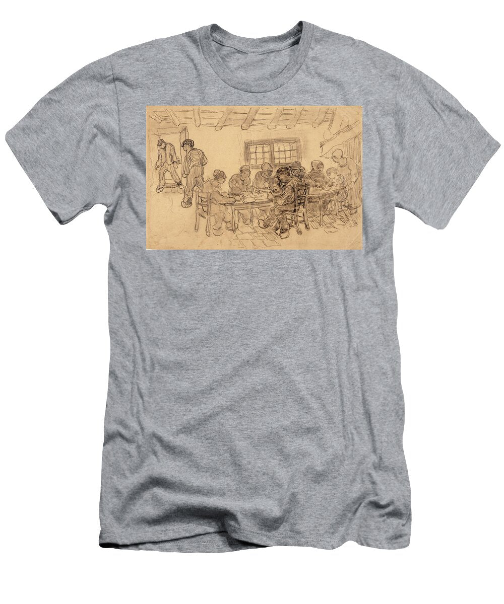 Interior with Ten Figures 1890 Vincent Van Gogh T-Shirt