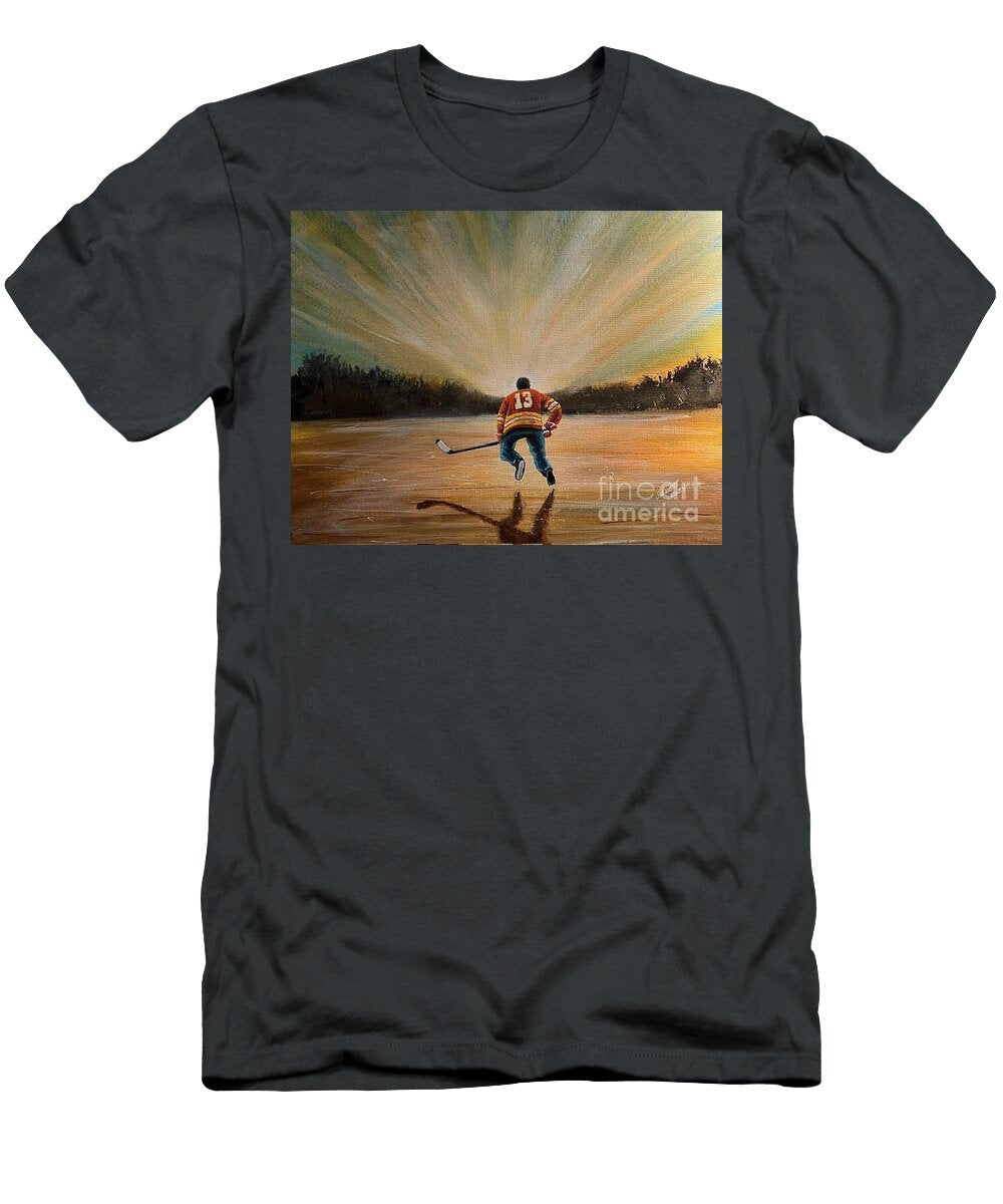 Into the Sunset Johnny Hockey Ron Genest T-Shirt