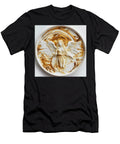 Intricate Coffee Art Pattern Depicting an Angel1 Andre Petrov T-Shirt
