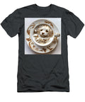 Intricatecoffeeartaspuppywhitebackground2 Andre Petrov T-Shirt