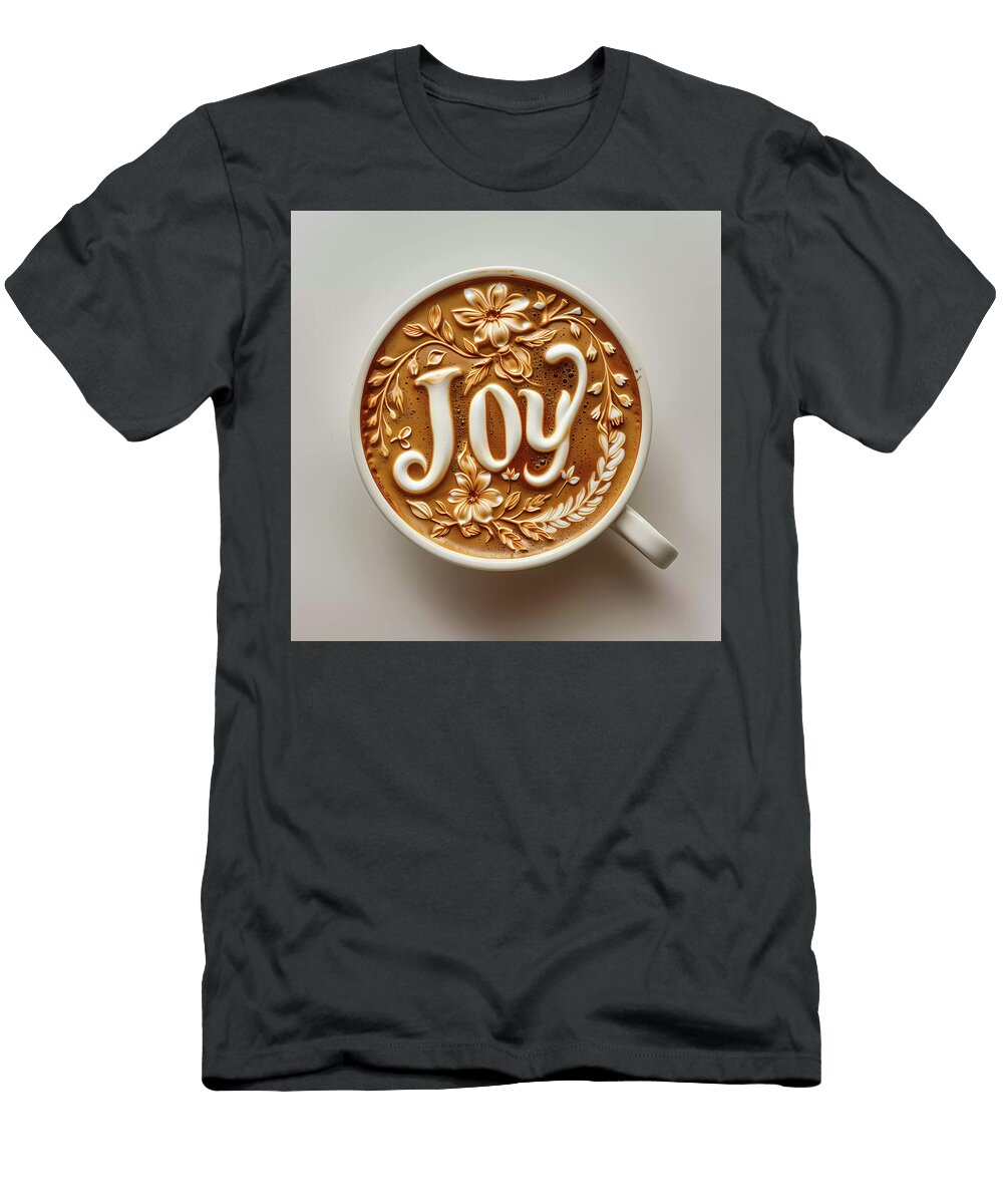Intricatecoffeeartasthewordlove1 Andre Petrov T-Shirt